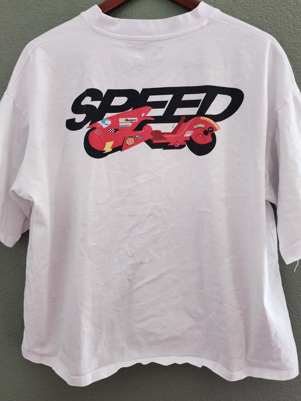 Allegory House Akira Bike Tee XL Anime Streetwear Y2K